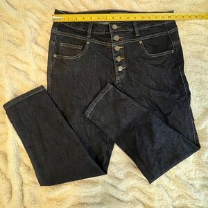 NWOT Modcloth Karaoke Seamstress High Waist Skinny Jeans